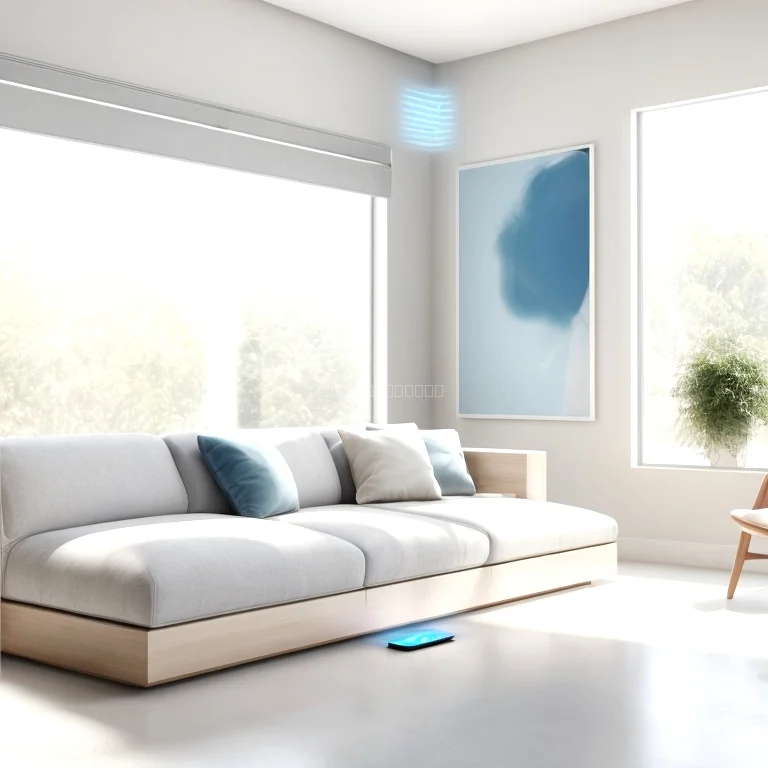 AI冷却家電で快適なリビング